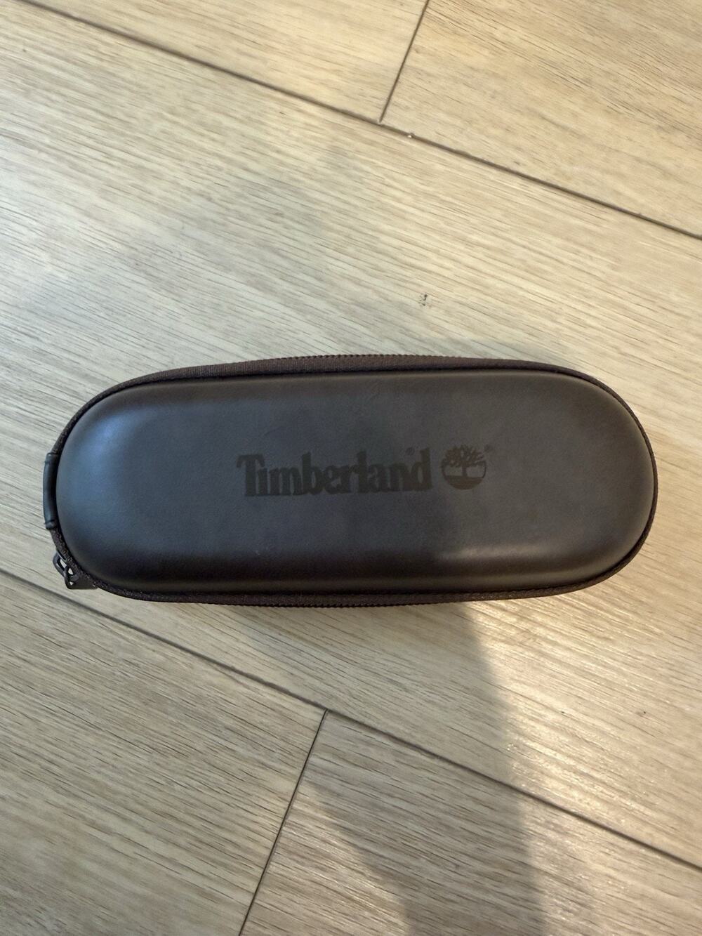 TIMBERLAND SUNGLASSES READING GLASSES ZIP AROUND GLASSES CASE BROWN